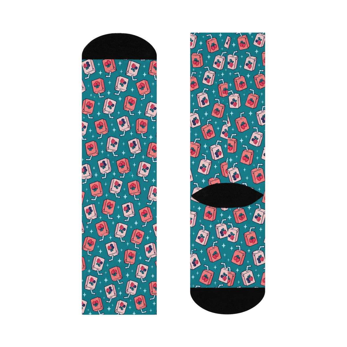 Berry Bright — JuiceBoxSocks Crew Socks