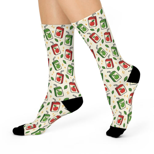 Apple Juice — JuiceBoxSocks Crew Socks