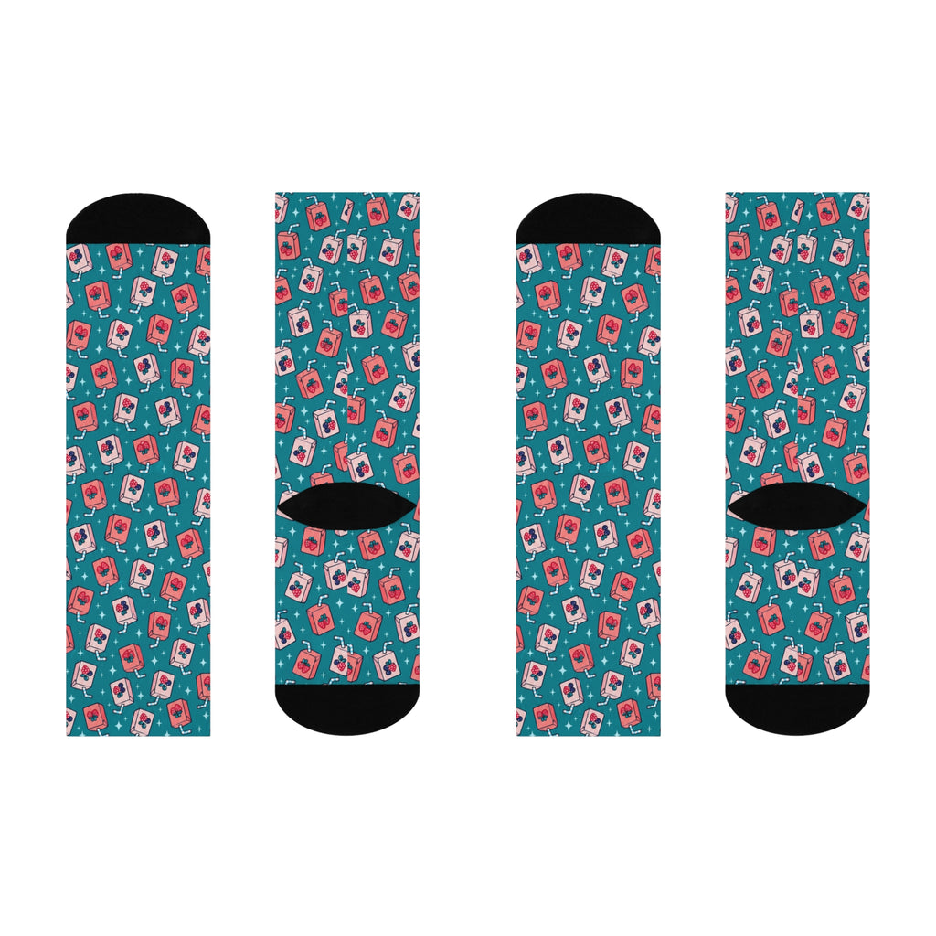 Berry Bright — JuiceBoxSocks Crew Socks
