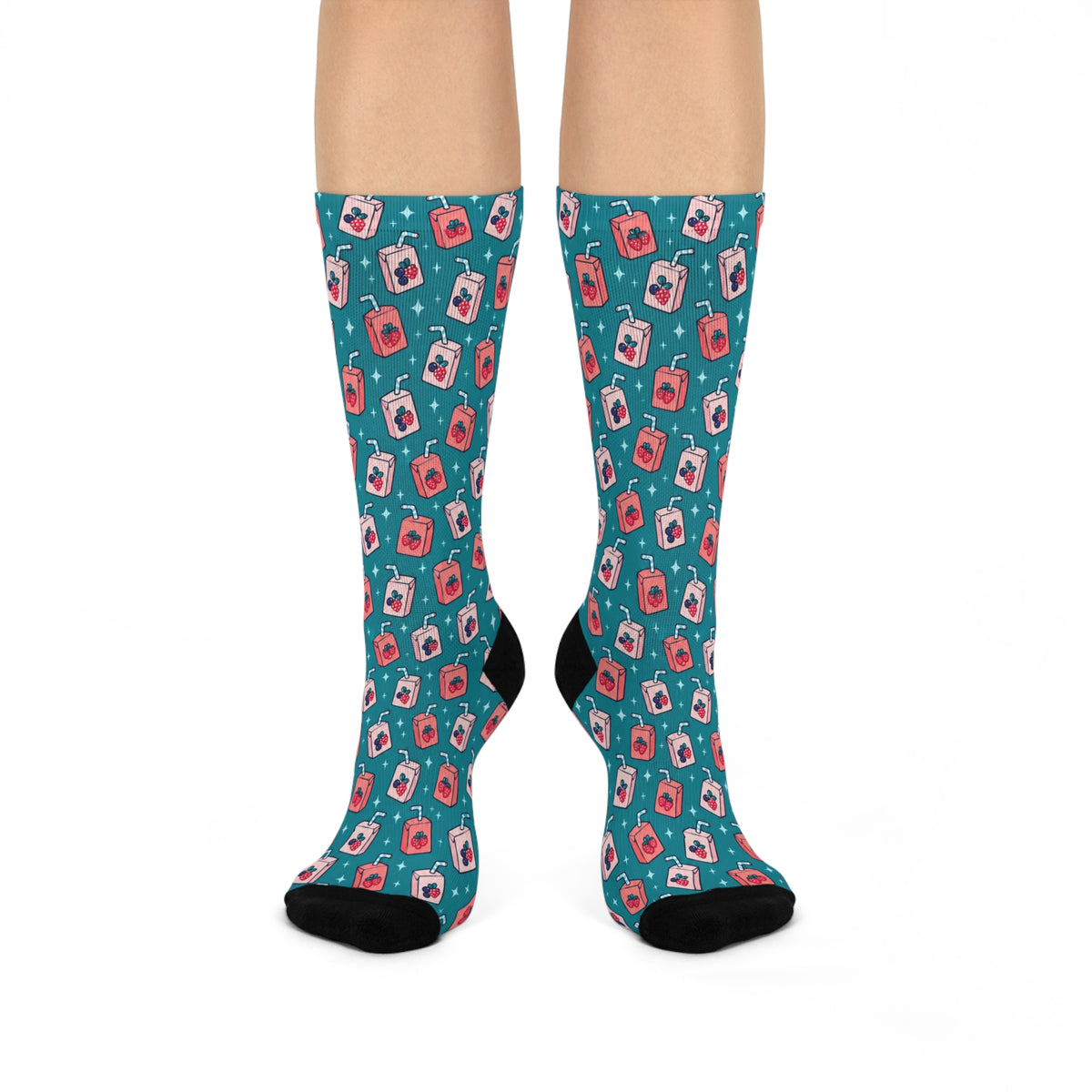 Berry Bright — JuiceBoxSocks Crew Socks