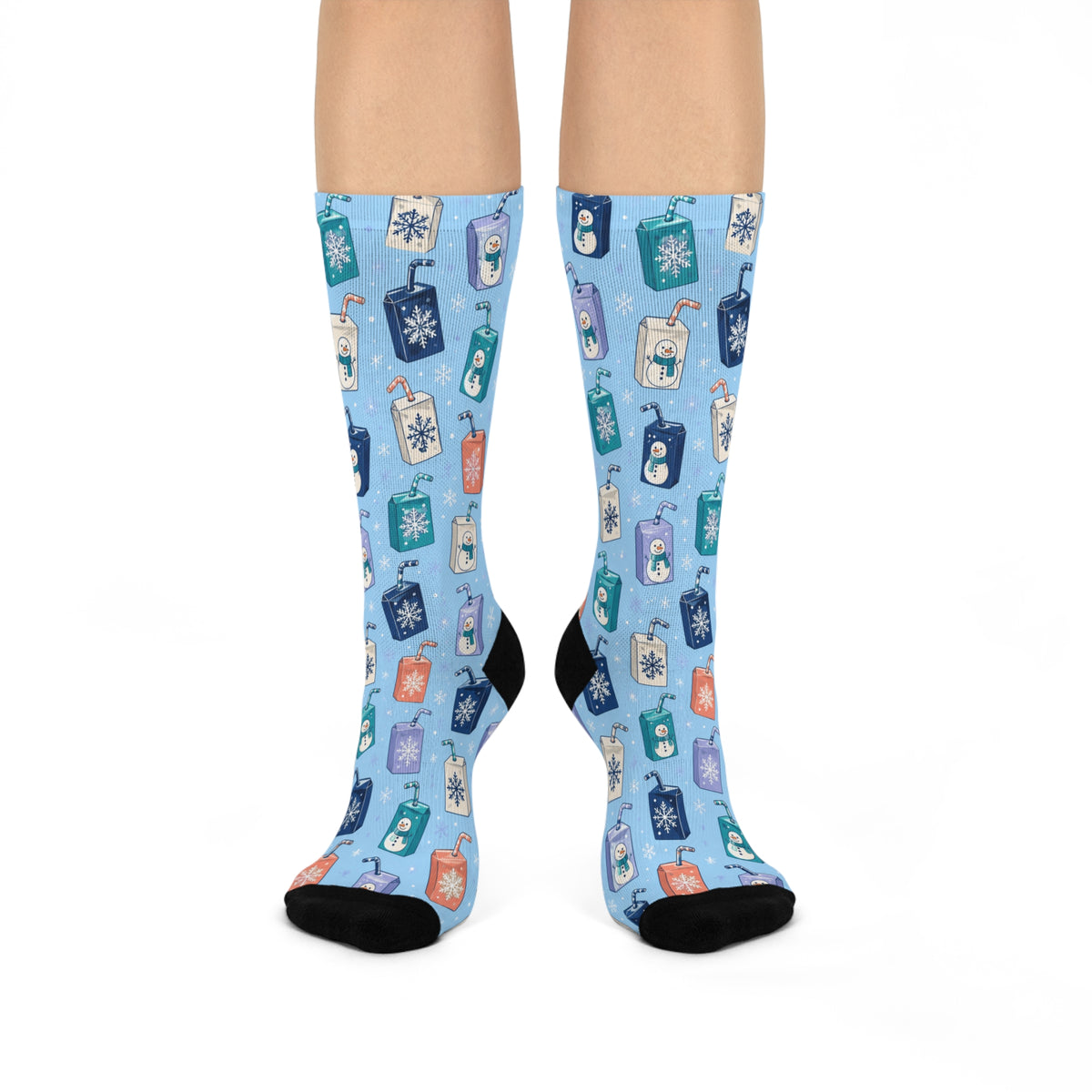 Winter Wishes — JuiceBoxSocks Crew Socks