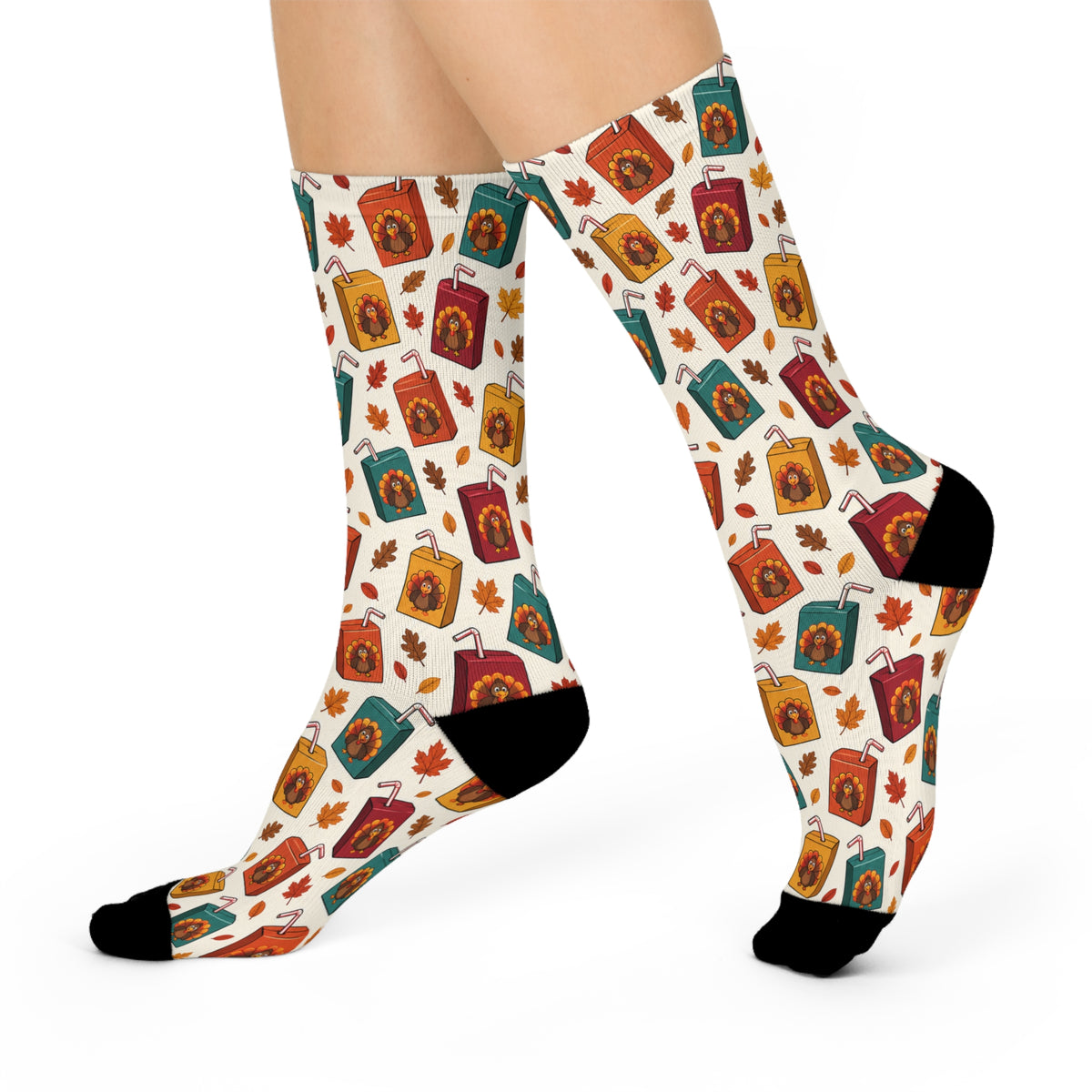 Turkey Toast — JuiceBoxSocks Crew Socks