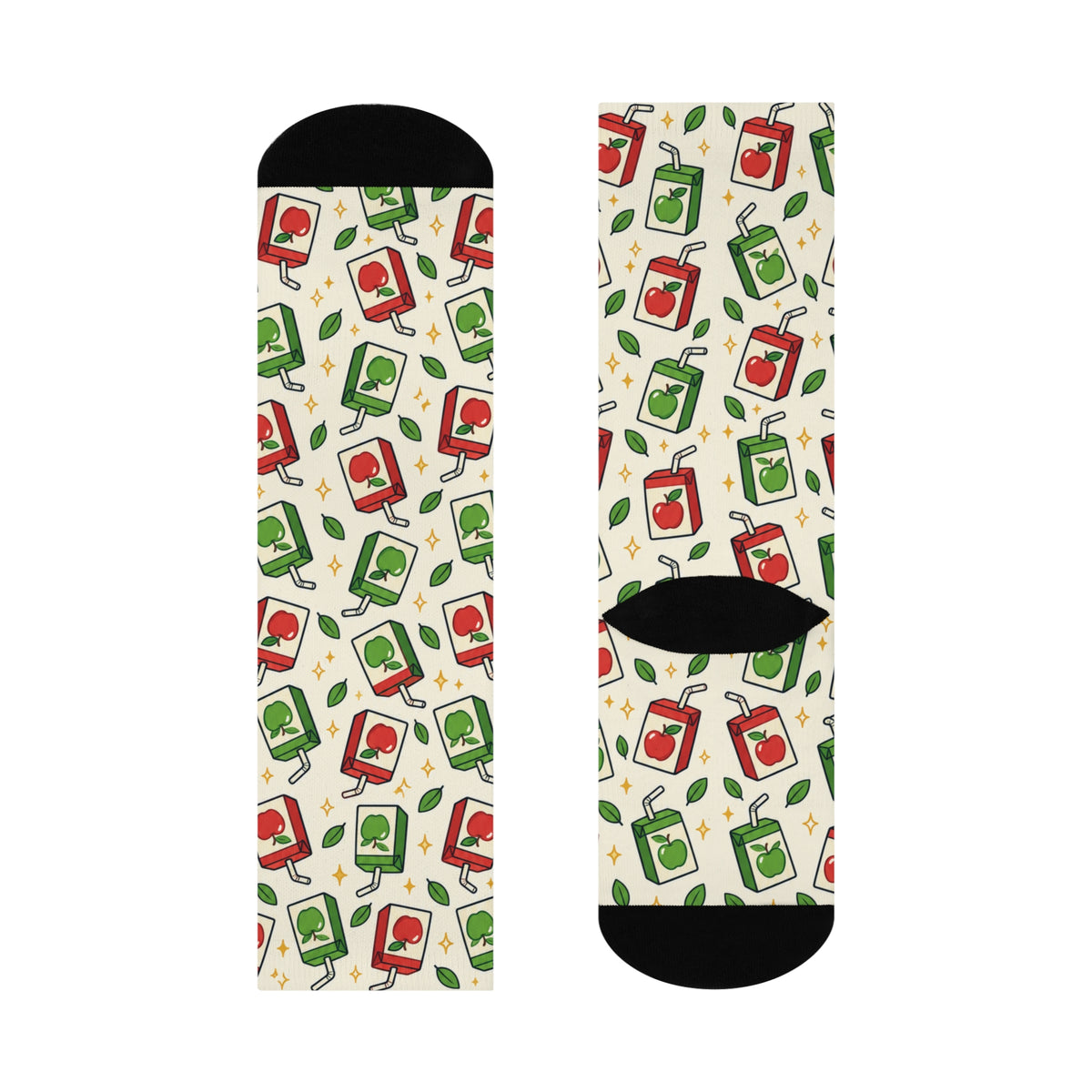 Apple Juice — JuiceBoxSocks Crew Socks