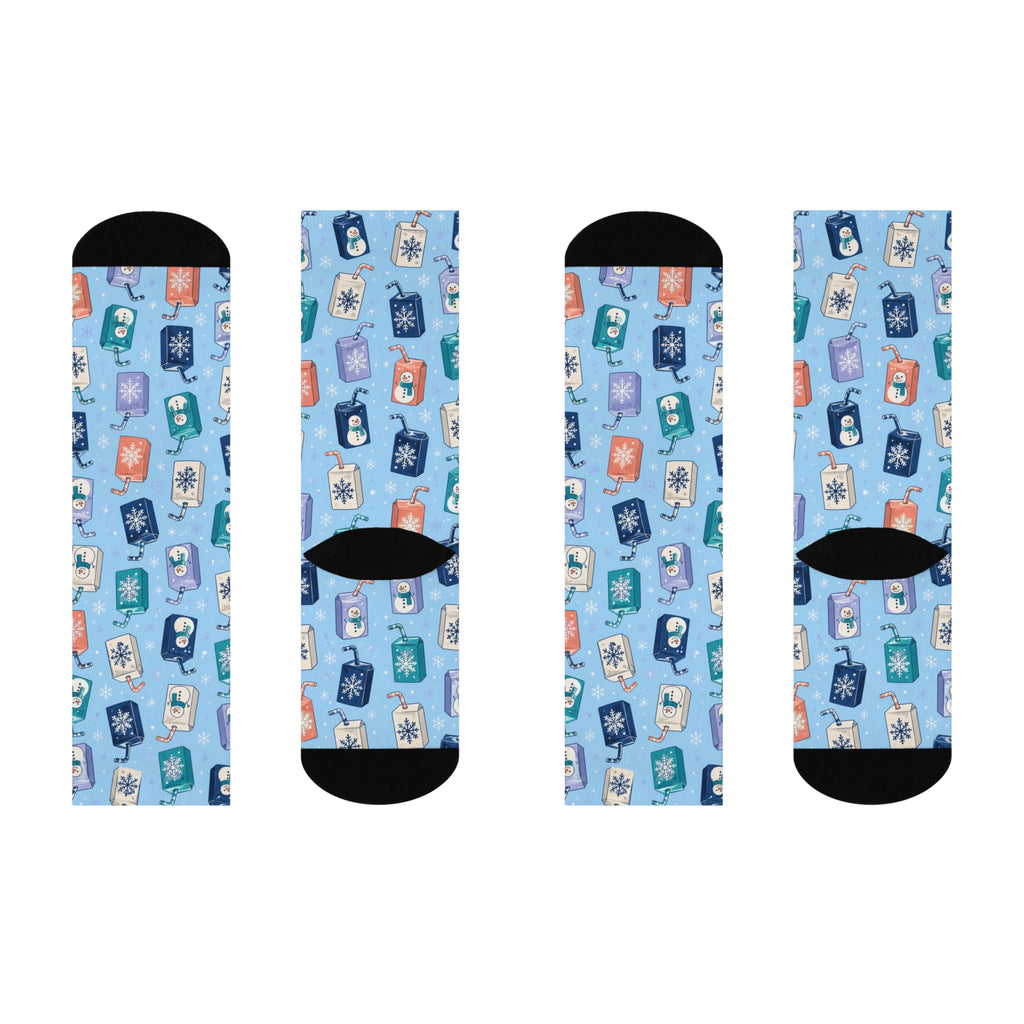 Winter Wishes — JuiceBoxSocks Crew Socks