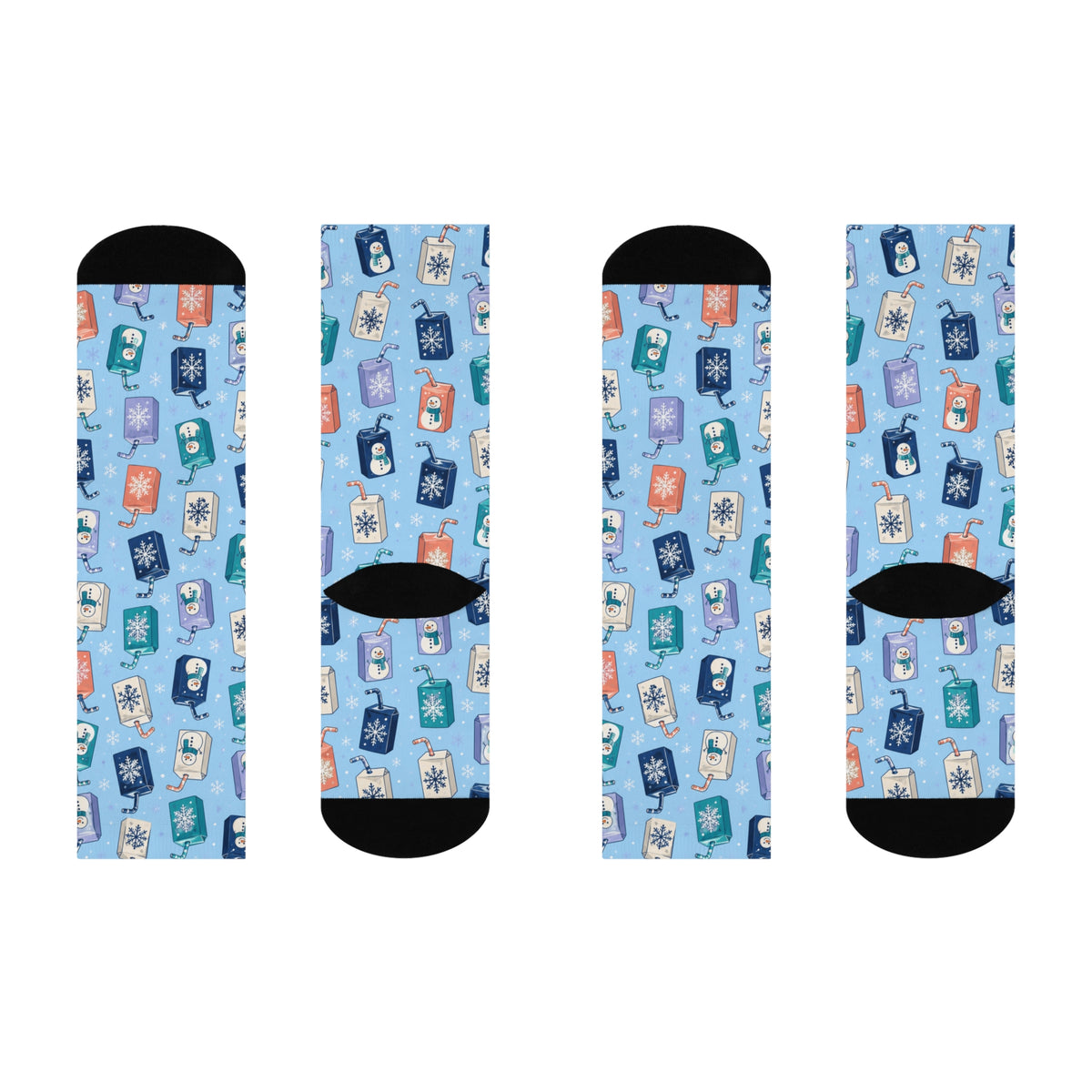 Winter Wishes — JuiceBoxSocks Crew Socks