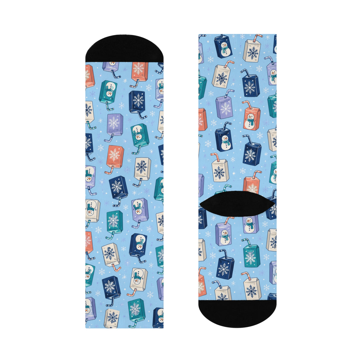 Winter Wishes — JuiceBoxSocks Crew Socks